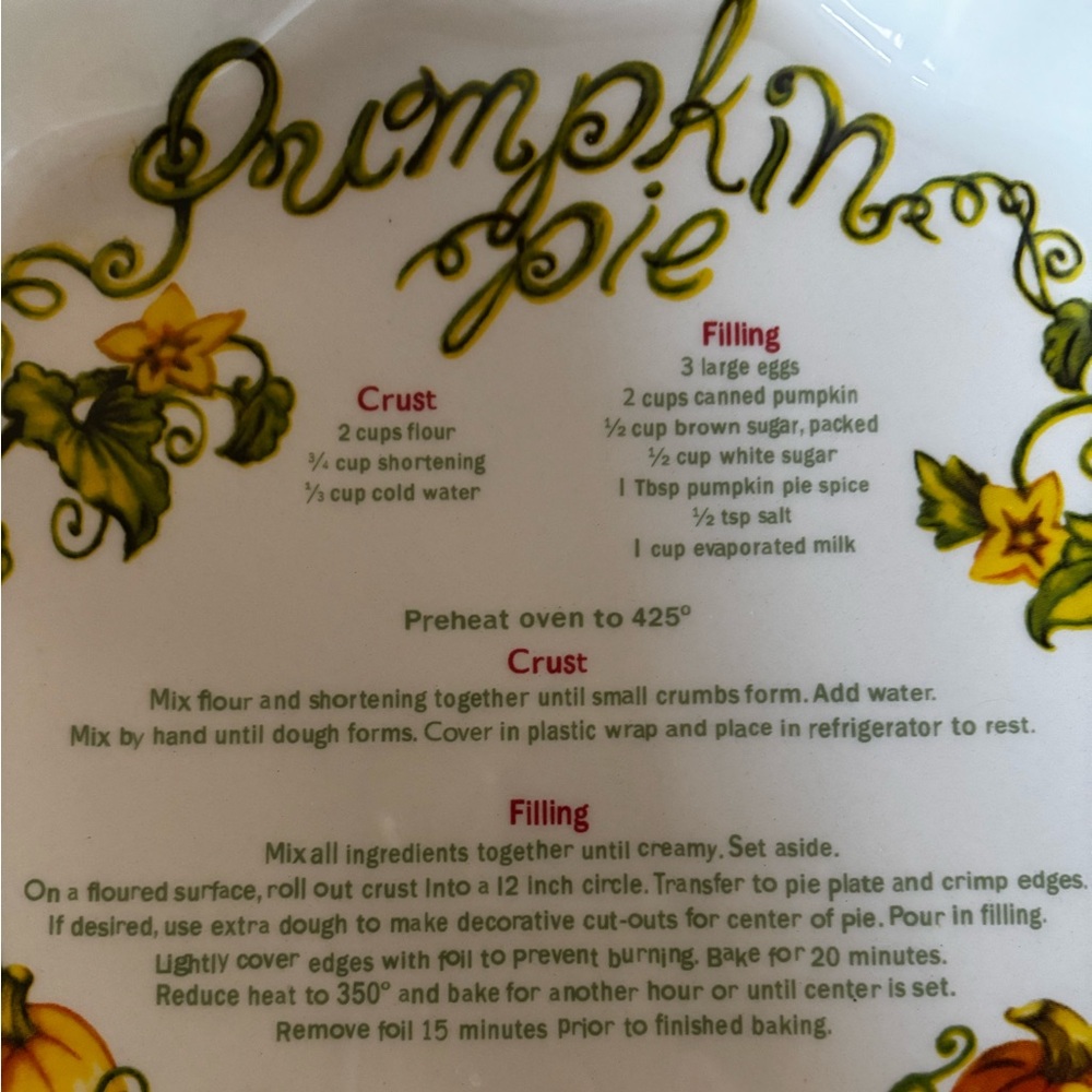 Temptations 9” Decorative Pie Plate - Picture 4 of 7